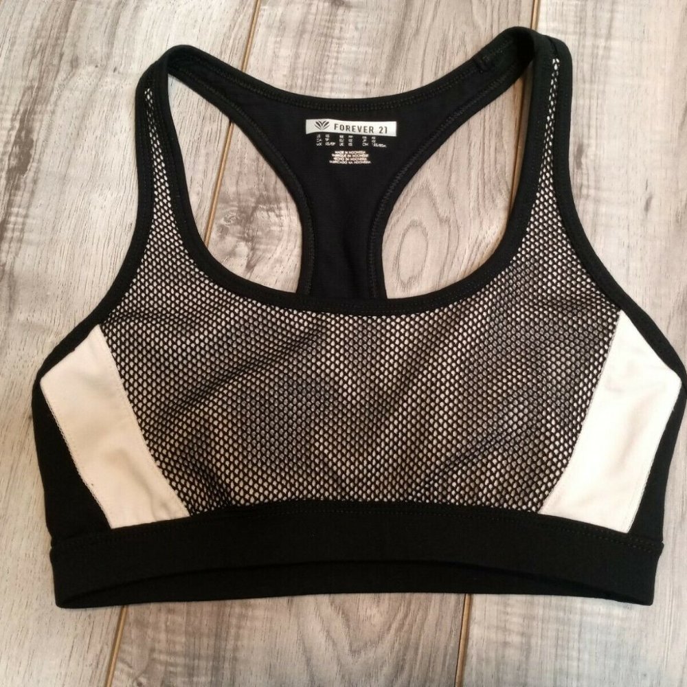 FOREVER 21 Racerback Sports Bra Size xsmall xs